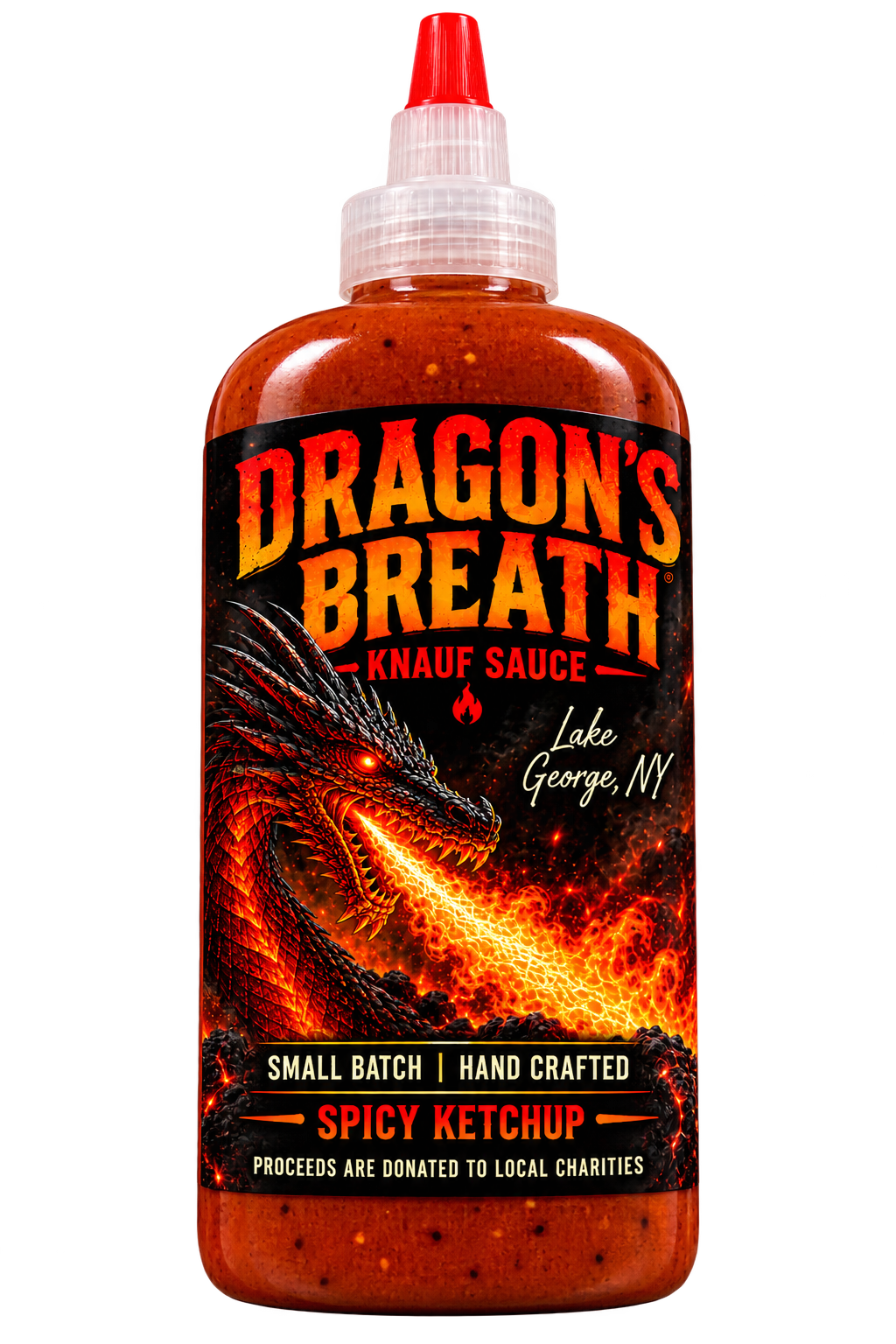 Dragon's Breath Spicy Ketchup – 2 Pack